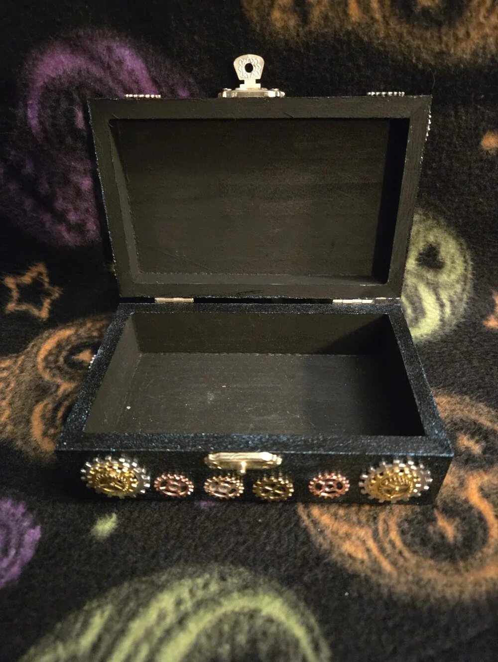 Steampunk Gears Jewelry Box